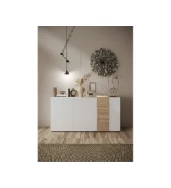 Komoda ASENSIO 150 cm szara