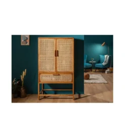 Komoda Bamboo Lounge 140 cm drewno mango