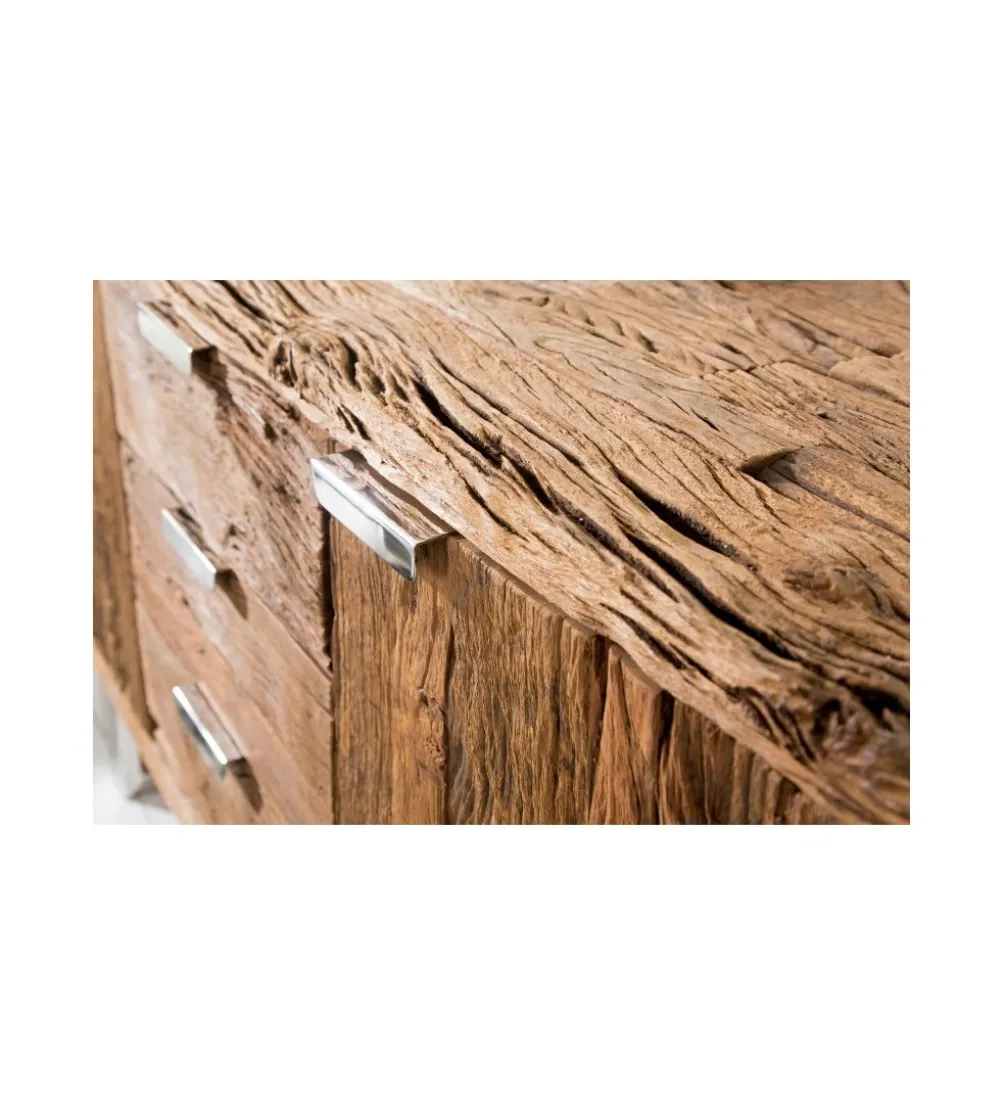 Komoda Barracuda 160 cm drewno teak