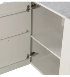 Komoda BASU 200 cm drewno sosny dust