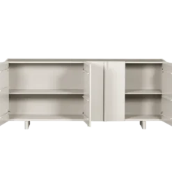 Komoda BASU 200 cm drewno sosny dust