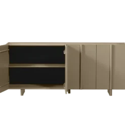 Komoda BASU 200 cm drewno sosny piaskowa