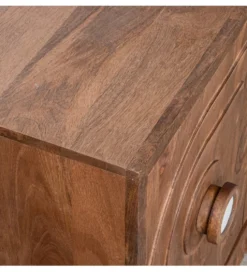 Komoda BERCA 150 cm drewno mango