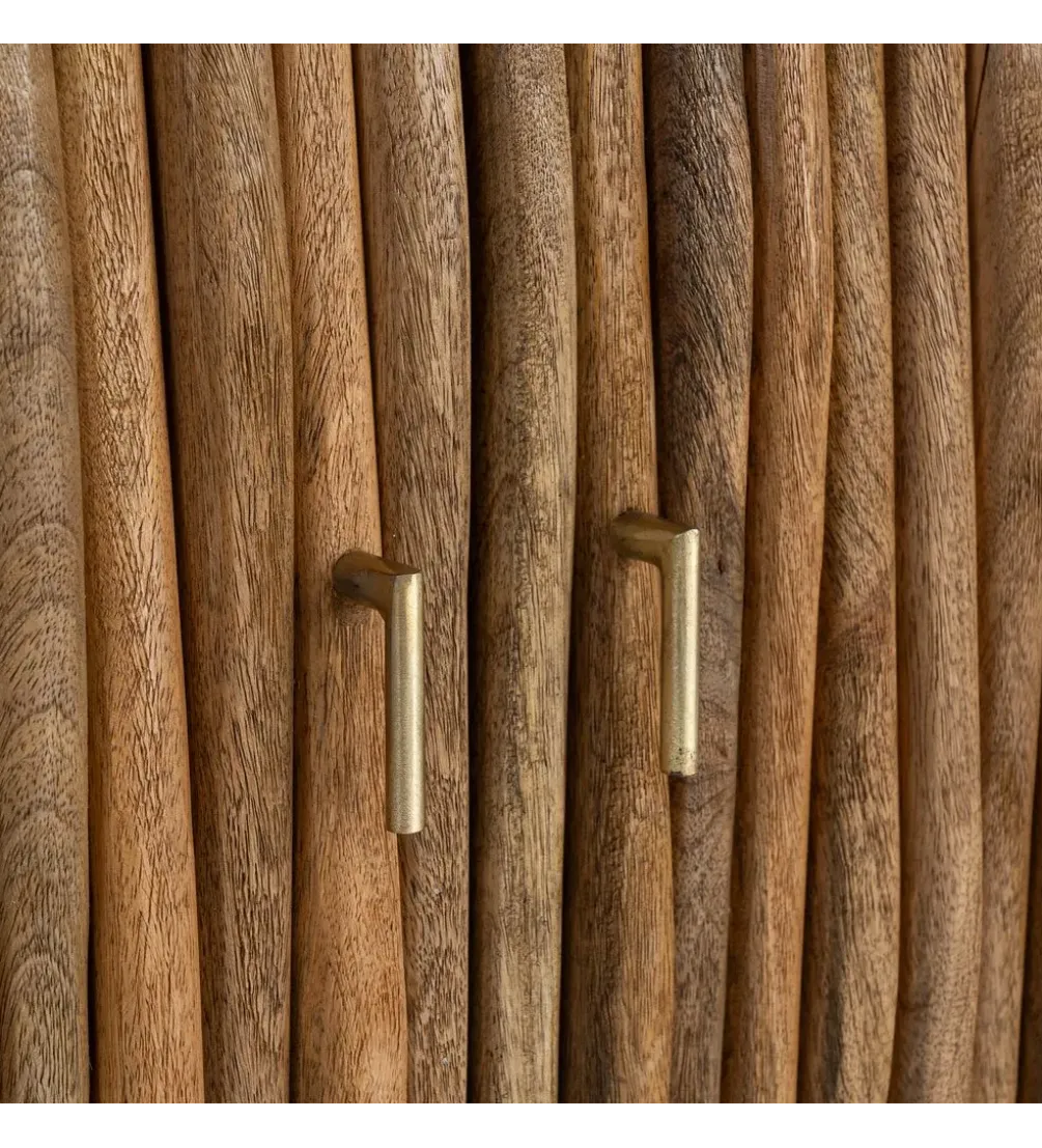 Komoda BEZATYNA 148 cm drewno mango