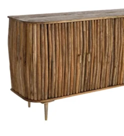 Komoda BEZATYNA 148 cm drewno mango