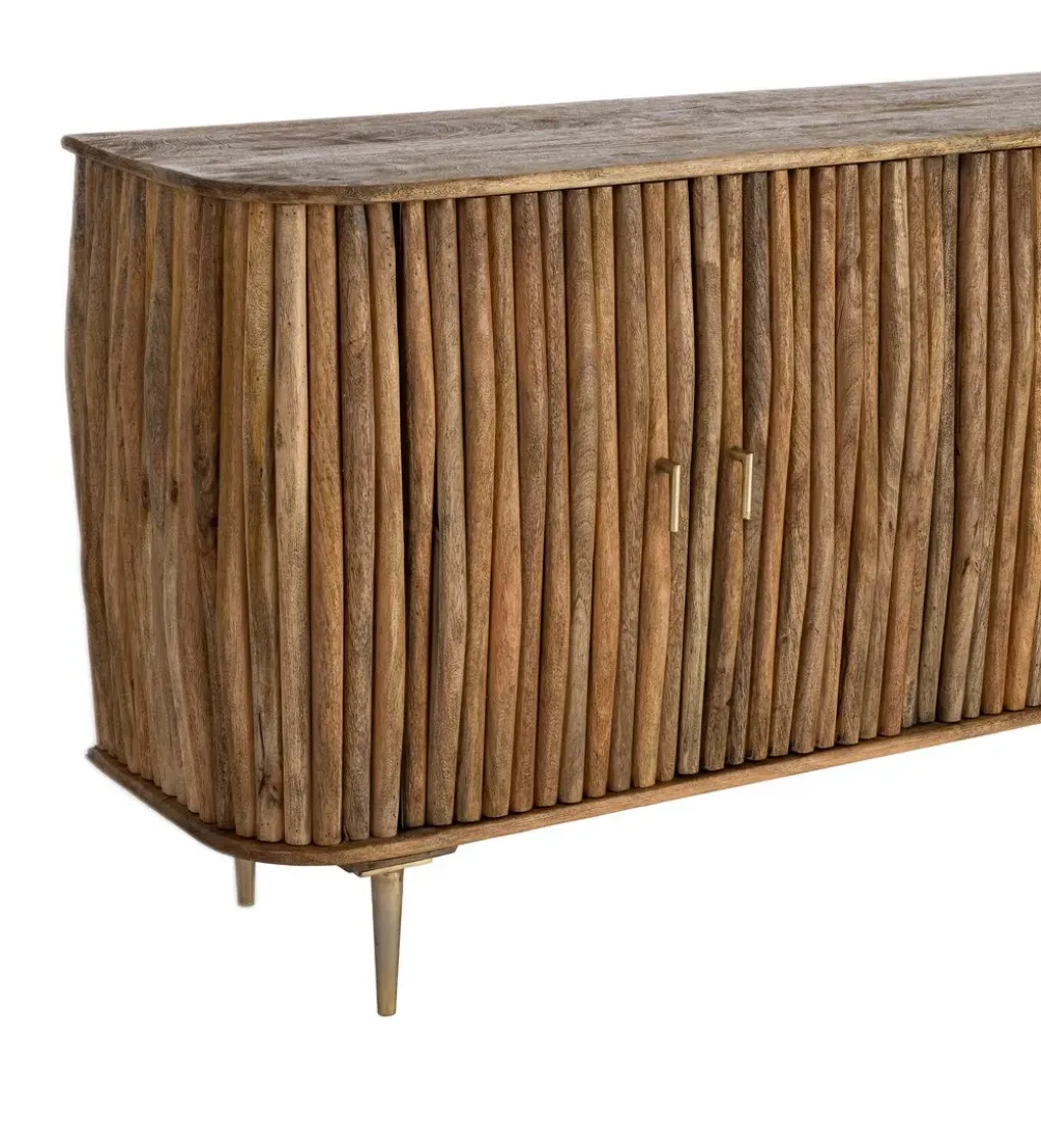Komoda BEZATYNA 148 cm drewno mango