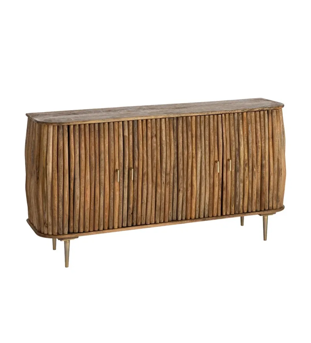 Komoda BEZATYNA 148 cm drewno mango