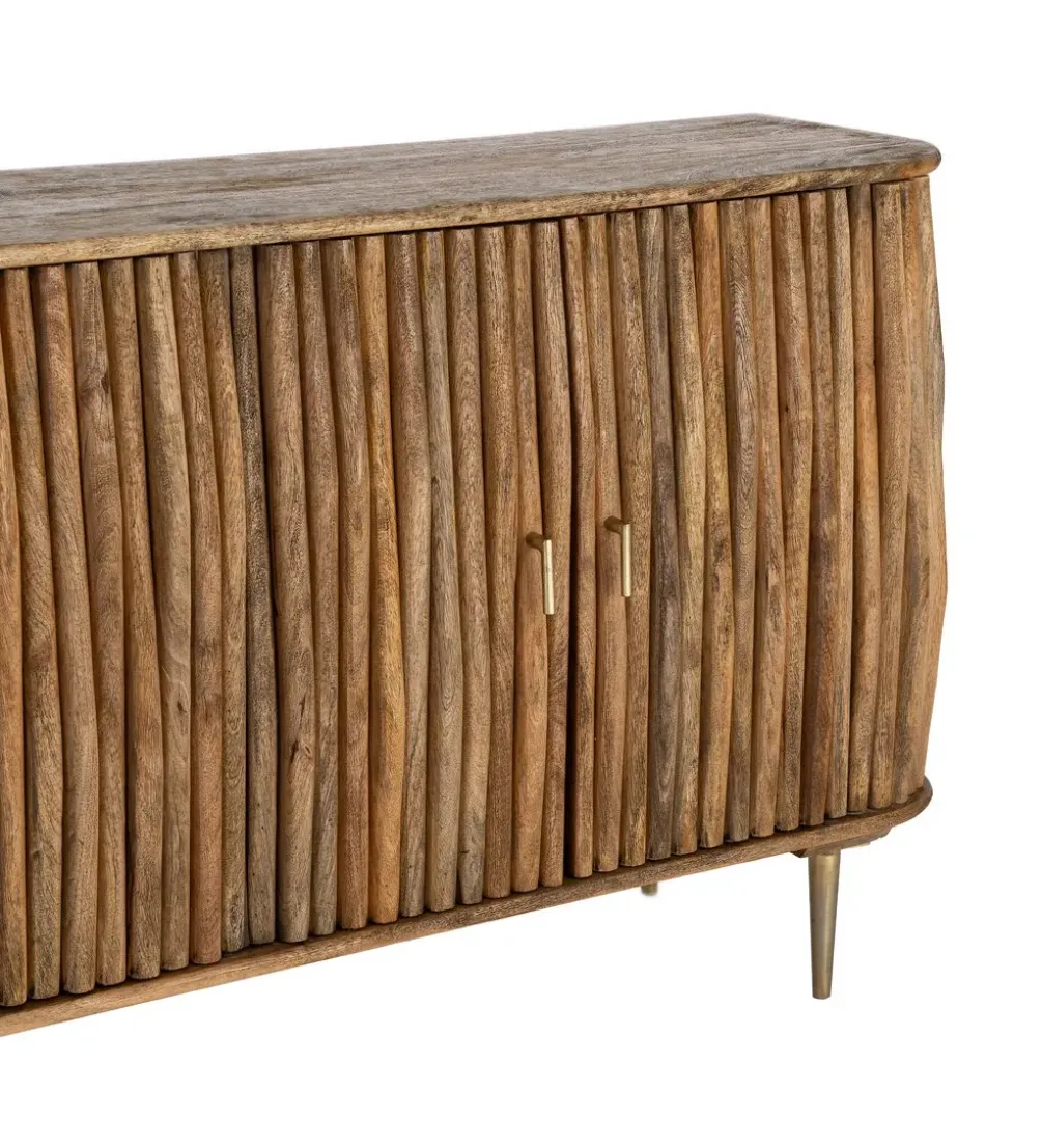 Komoda BEZATYNA 148 cm drewno mango
