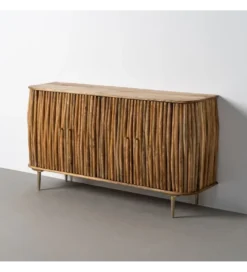 Komoda BEZATYNA 148 cm drewno mango