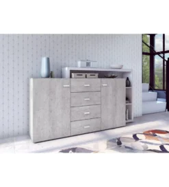 Komoda BOTA 180 cm w optyce betonu