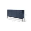 Komoda BRANCO 154 cm granatowa