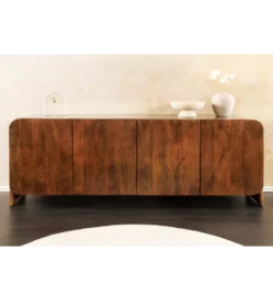 Komoda BRASIL 175 cm drewno mango brązowa