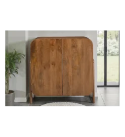 Komoda BRASIL 75 cm drewno mango brązowa
