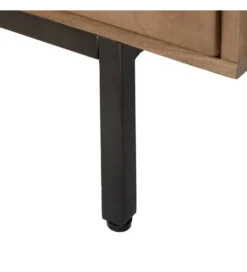 Komoda BUTEL 180 cm drewno mango naturalna