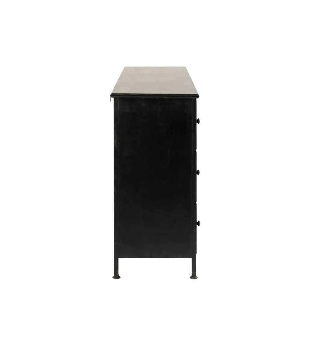 Komoda CADE 175 cm czarna