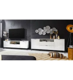 Komoda CASABLANCA 180 cm biała