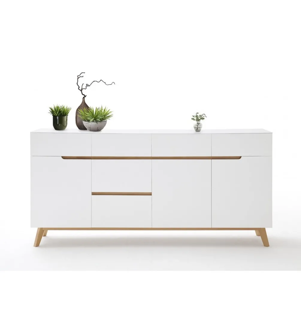 Komoda CERVO 193 cm biała