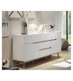 Komoda CERVO 145 cm biała
