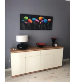 Komoda CHIARO 170 Cm Biało kremowa