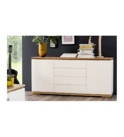 Komoda CHIARO 170 Cm Biało kremowa