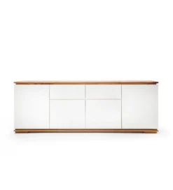 Komoda CHIARO 180 cm biało kremowa