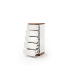 Komoda CHIARO 50 Cm biało kremowa