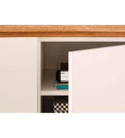 Komoda CHIARO 100 Cm biało kremowa