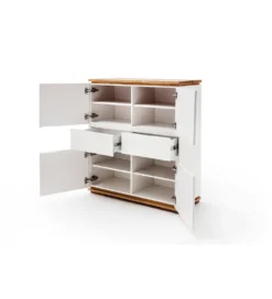 Komoda CHIARO 100 Cm biało kremowa