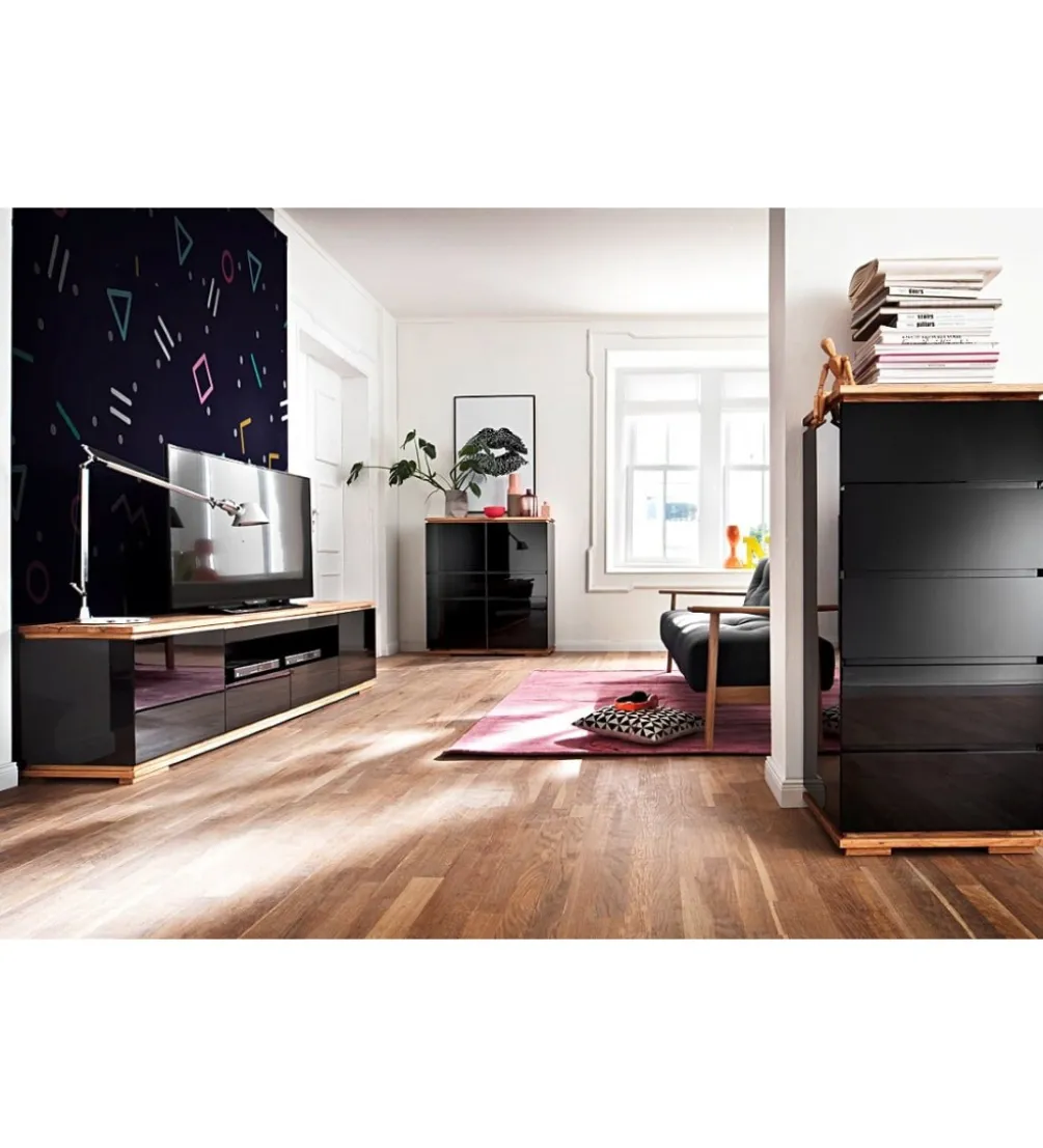 Komoda CHIARO 50 cm czarna