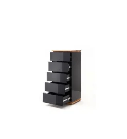 Komoda CHIARO 50 cm czarna