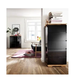 Komoda CHIARO 50 cm czarna