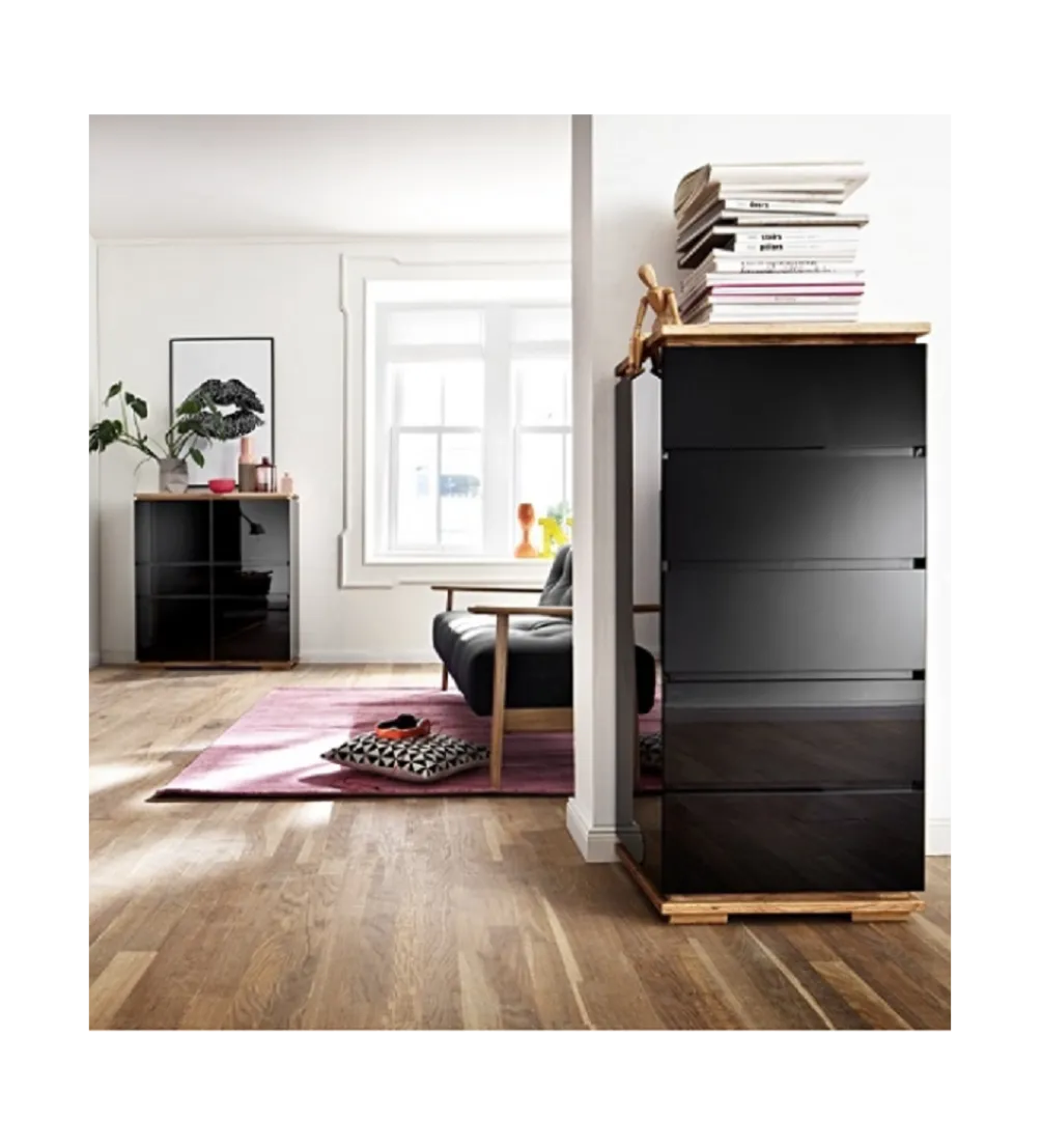 Komoda CHIARO 50 cm czarna
