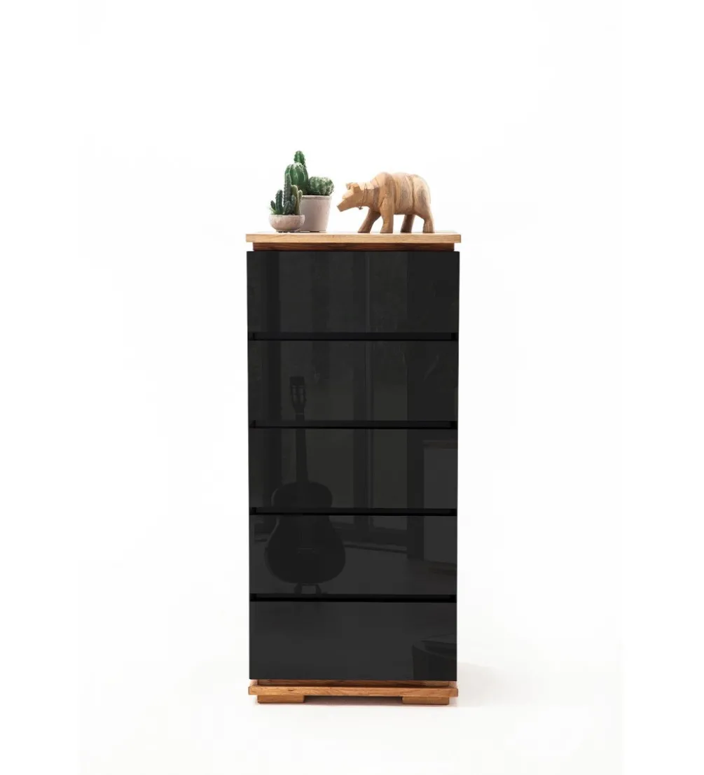 Komoda CHIARO 50 cm czarna