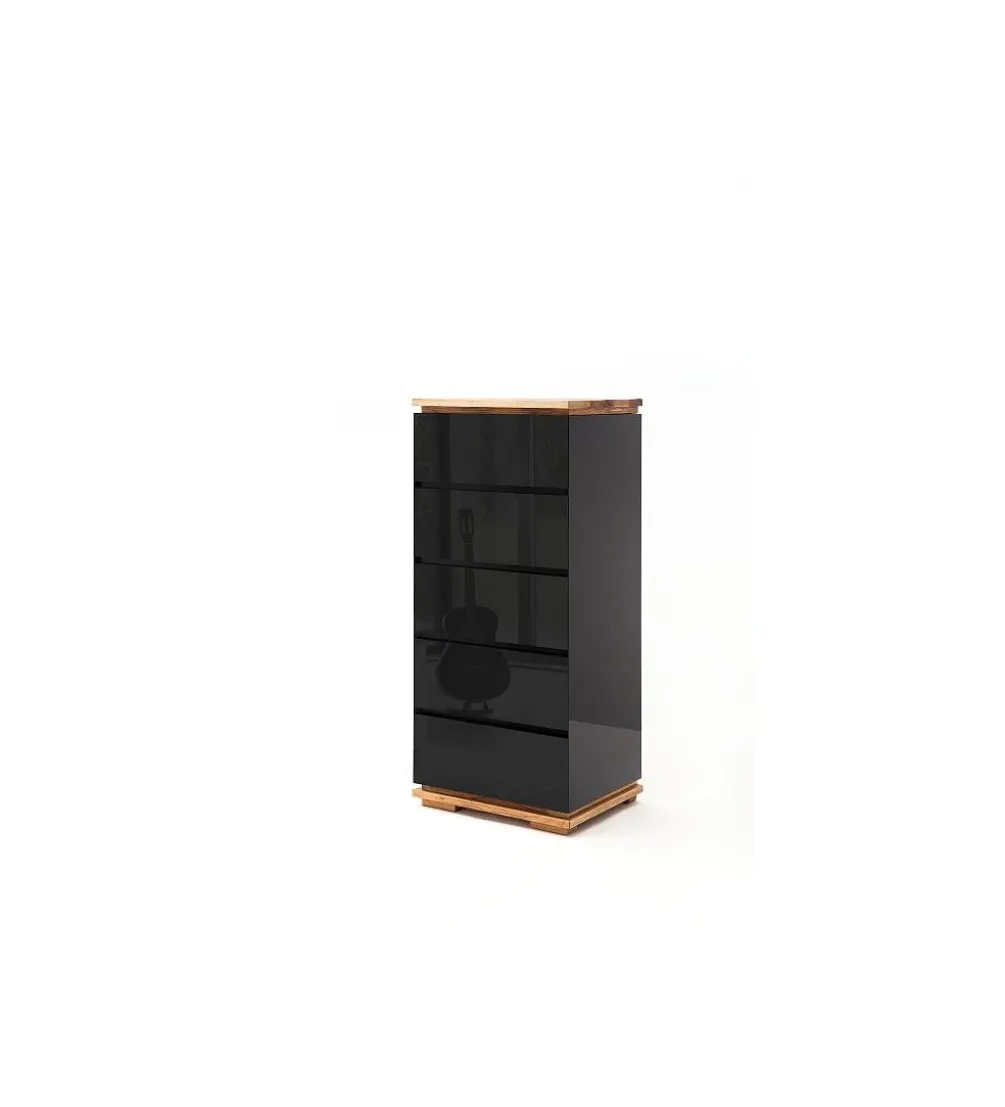 Komoda CHIARO 50 cm czarna