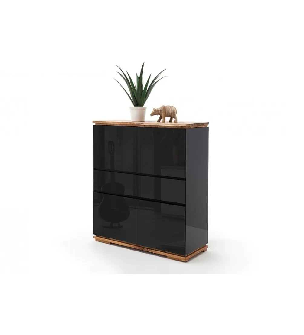 Komoda CHIARO 100 cm czarna