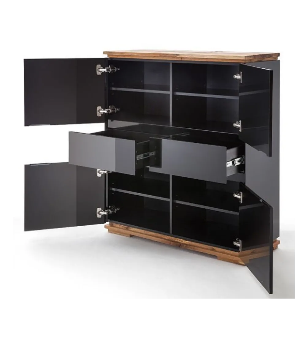 Komoda CHIARO 100 cm czarna