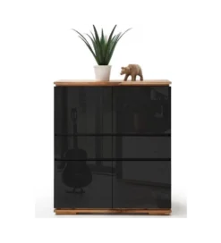 Komoda CHIARO 100 cm czarna