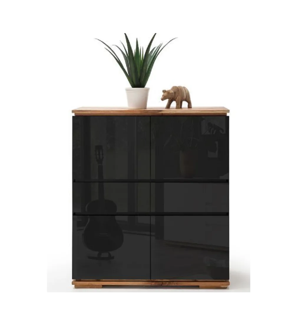 Komoda CHIARO 100 cm czarna