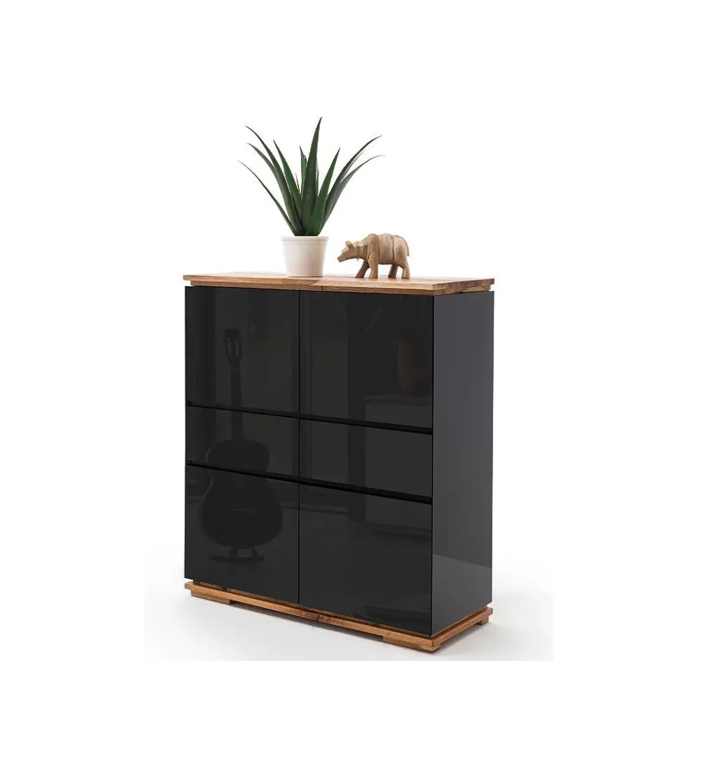 Komoda CHIARO 100 cm czarna