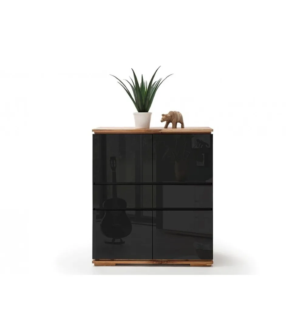 Komoda CHIARO 100 cm czarna