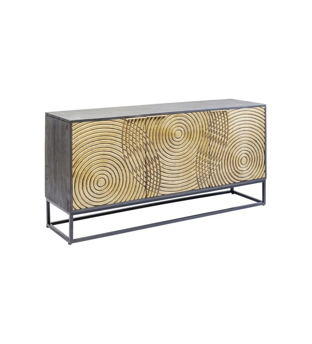 Komoda CIRCULO 160 cm drewno mango
