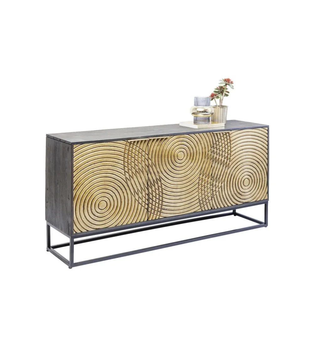 Komoda CIRCULO 160 cm drewno mango