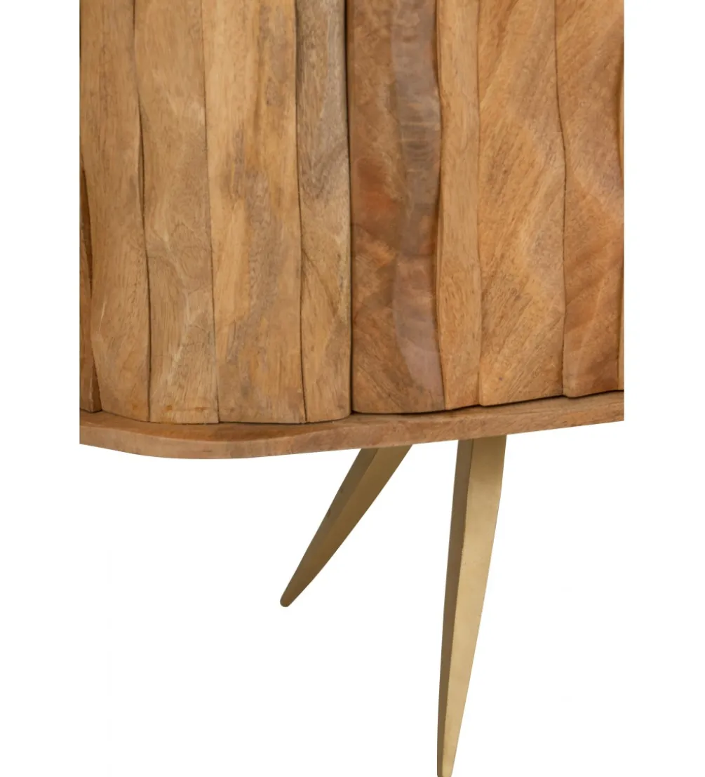 Komoda CURVE 152 cm naturalna