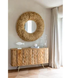 Komoda CURVE 152 cm naturalna