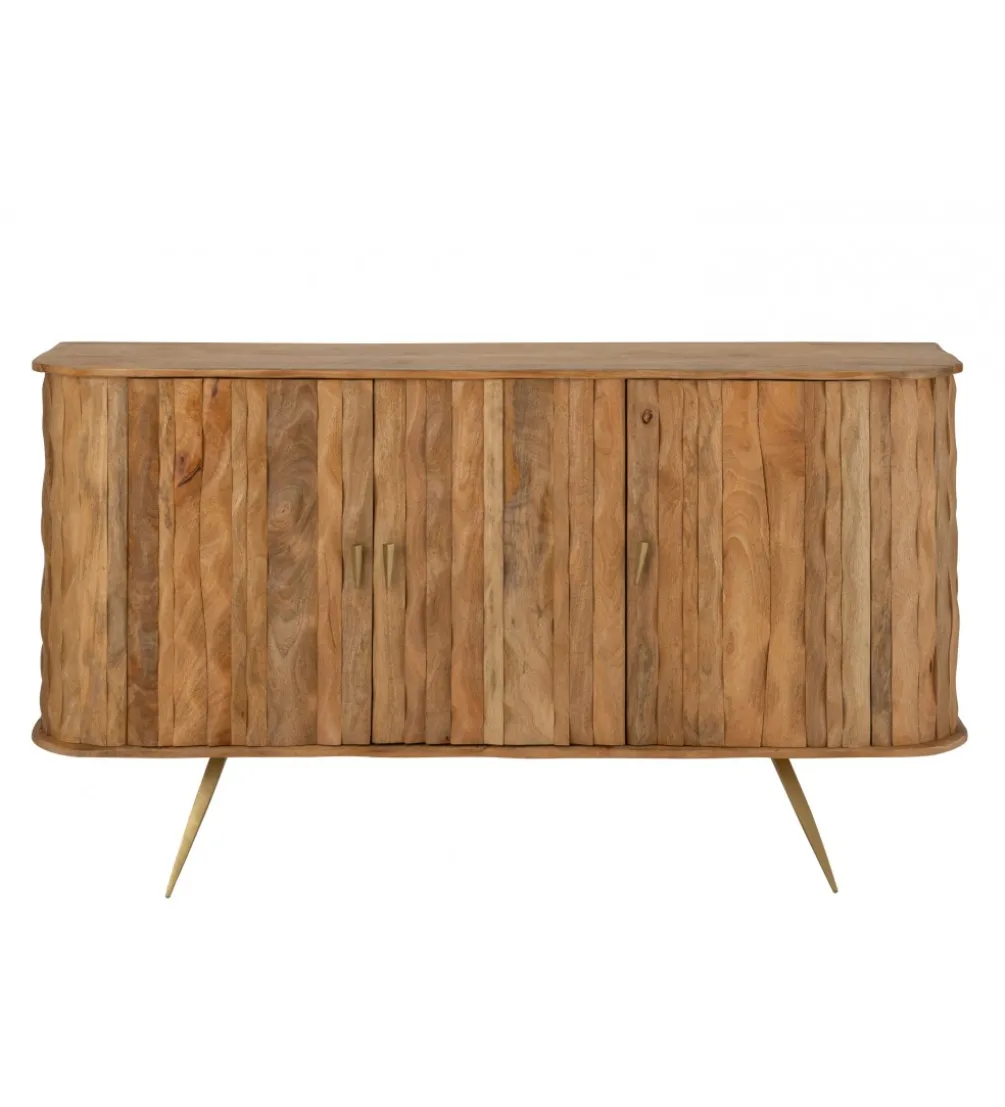 Komoda CURVE 152 cm naturalna