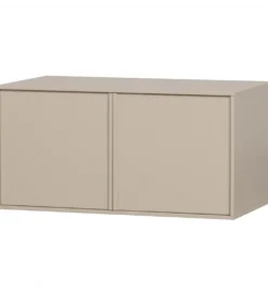 Komoda DAILY 50 x 100 cm drewno sosny szare