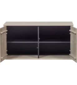Komoda DAILY 50 x 100 cm drewno sosny szare