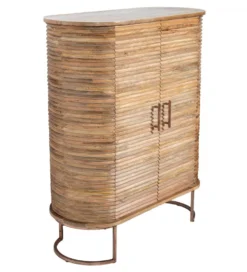 Komoda DATAT 90 cm drewno mango