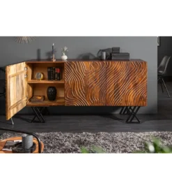 Komoda DAVIDE Scorpion Fluid 160 Cm drewno mango