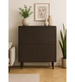Komoda DIVINE 110 cm czarna